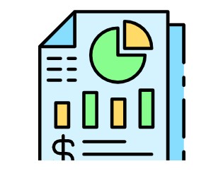 Monthly Quarterly Bookkeeping Icon